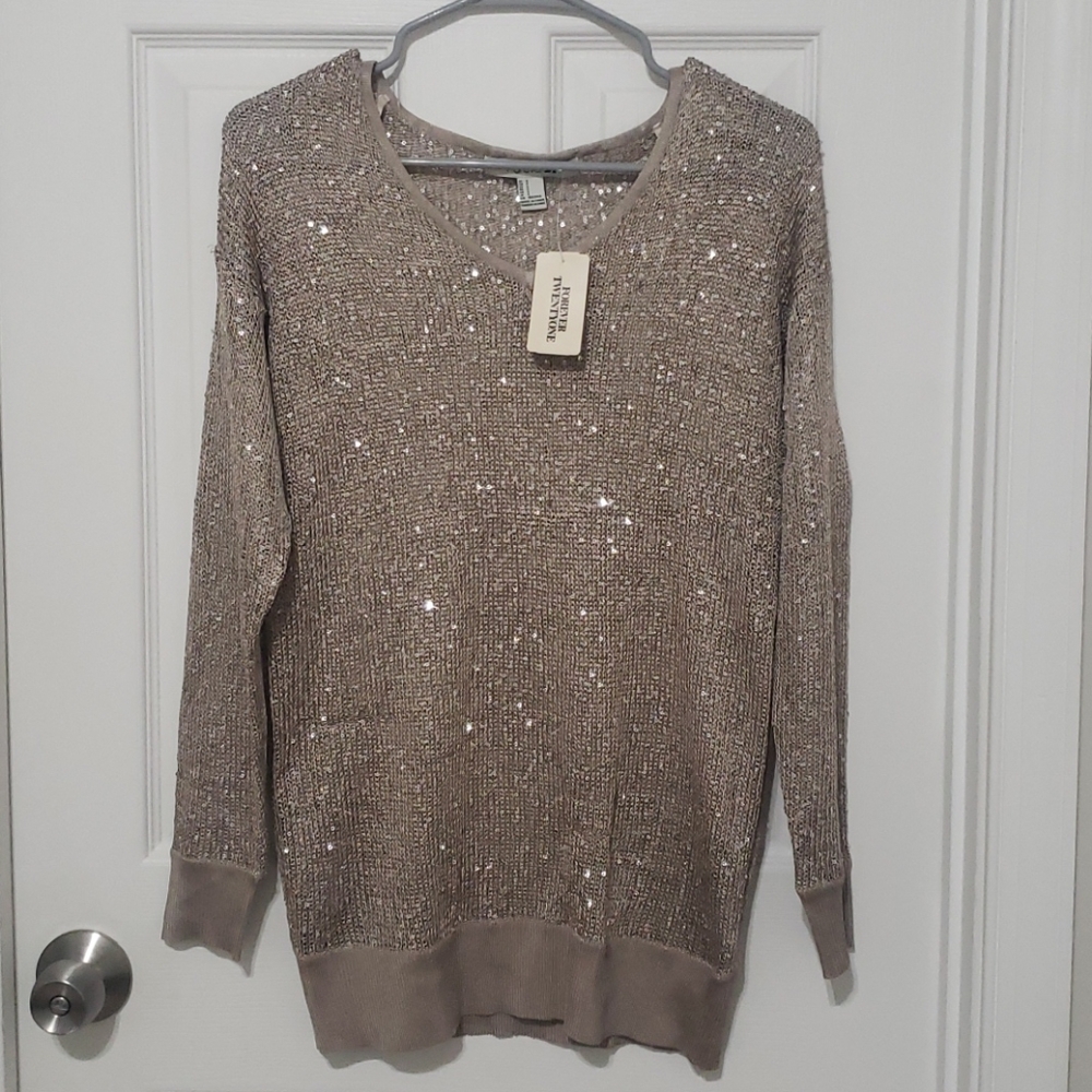 NWT Sequin Sweater